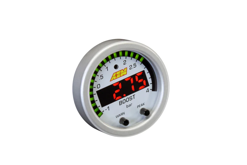 AEM X-Series Boost Pressure Gauge Kit 30 in/hg to 60 PSI - Image 5