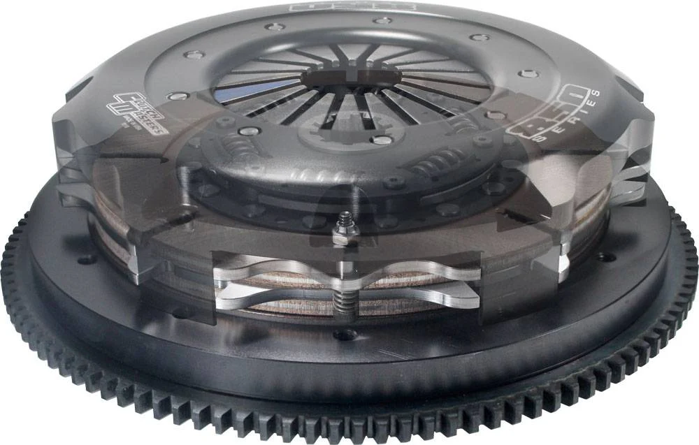 Clutch Masters 850 Series Street Twin Disc Clutch Kit (w/Aluminum Flywheel) For Nissan Skyline R32 R33 RB25DET (Push Style) 06045-TD8S-A - Image 2