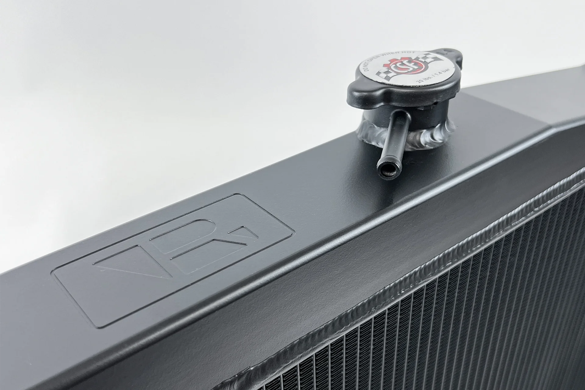 CSF Full Billet Aluminum High-Performance Radiator, Black Finish For R33 Nissan Skyline GTR 7219B - Image 5
