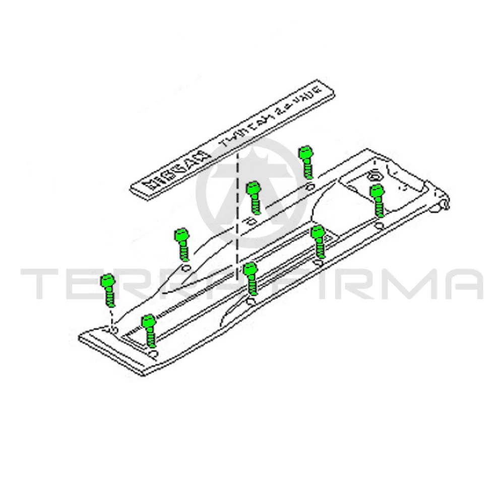Nissan Skyline R32 R33 R34 GTR Engine Valley Cover Bolt Kit - Image 4
