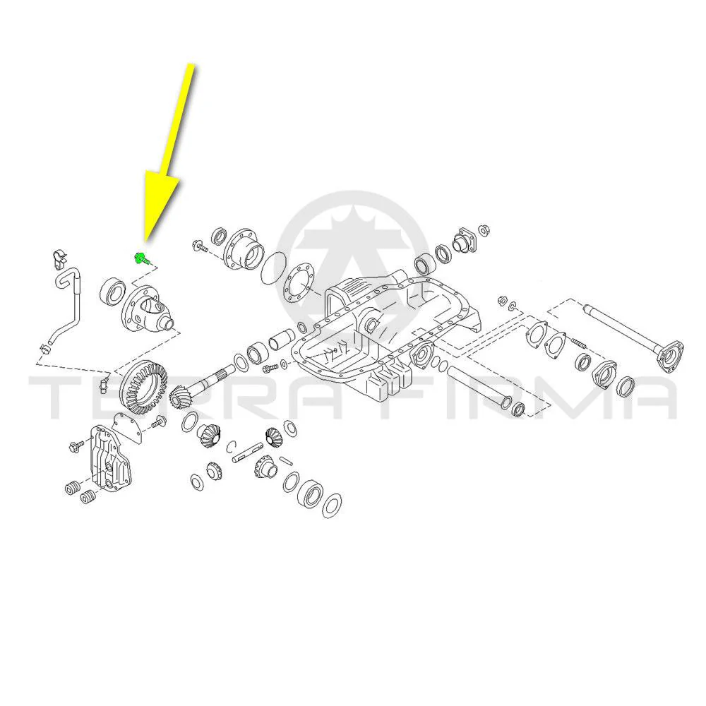 Nissan Skyline R32 R33 R34 Drive Gear Bolt (All Wheel Drive) - Image 3