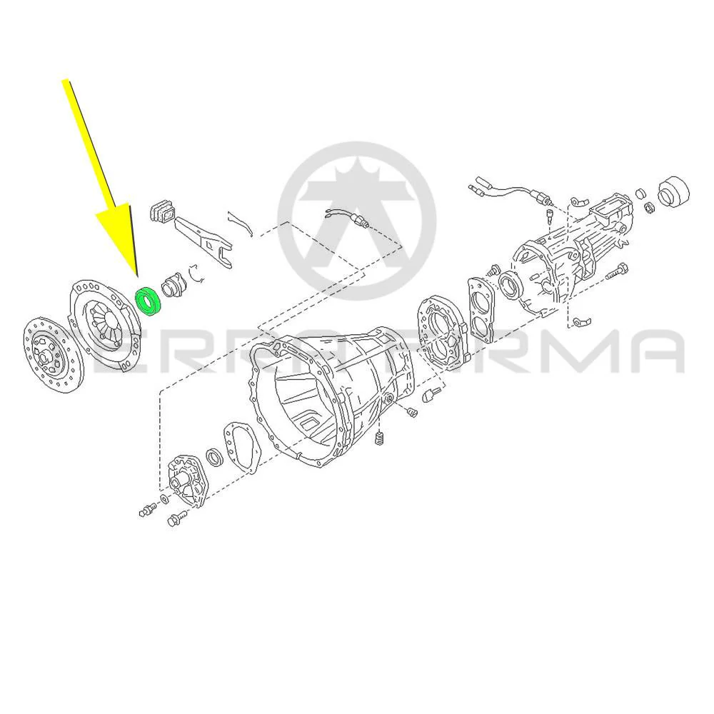 Nissan Skyline R34 GT/GTT Clutch Throw-Out Bearing - Image 4