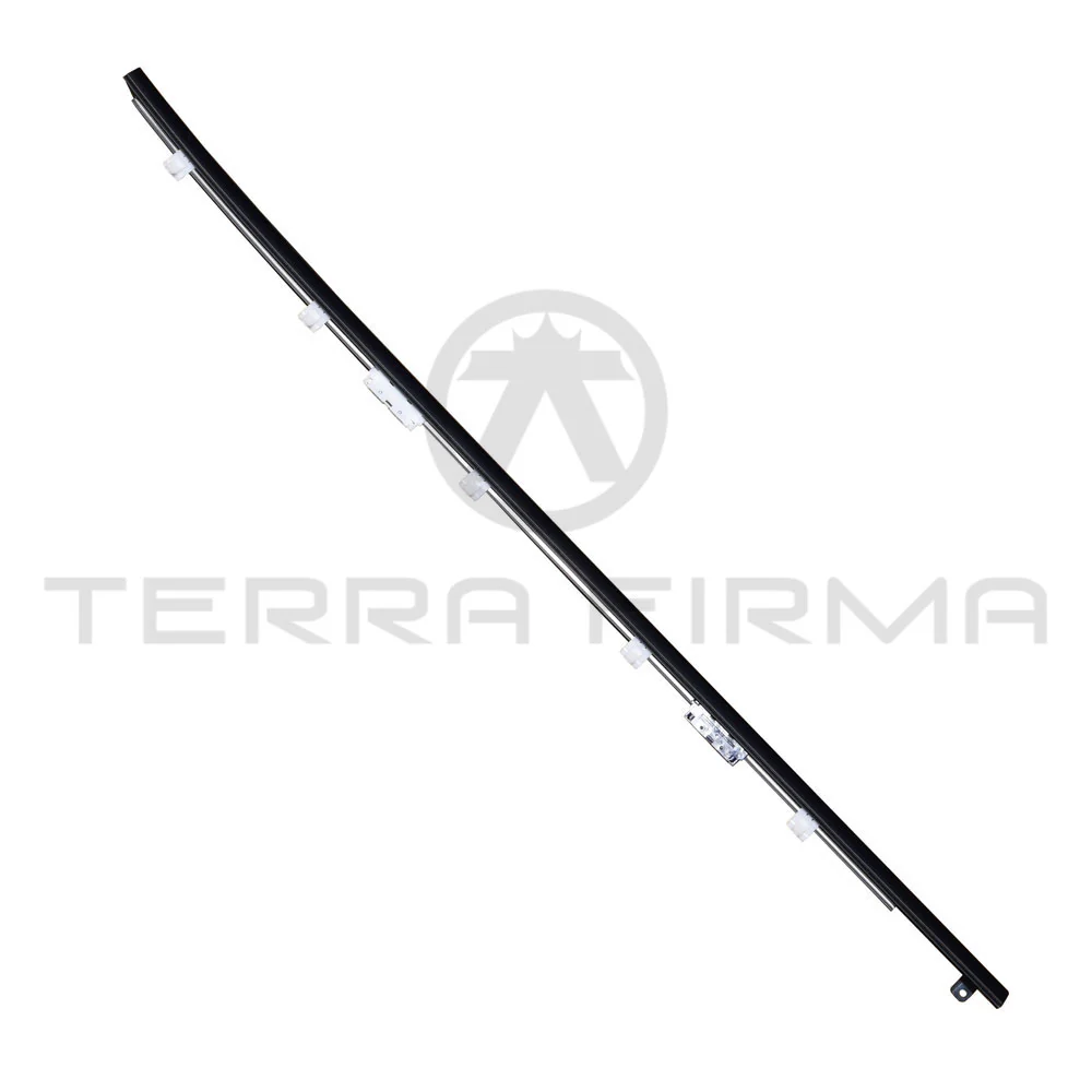 Nissan Skyline R34 Outer Window Felt Door Molding Left, 2-Door Models