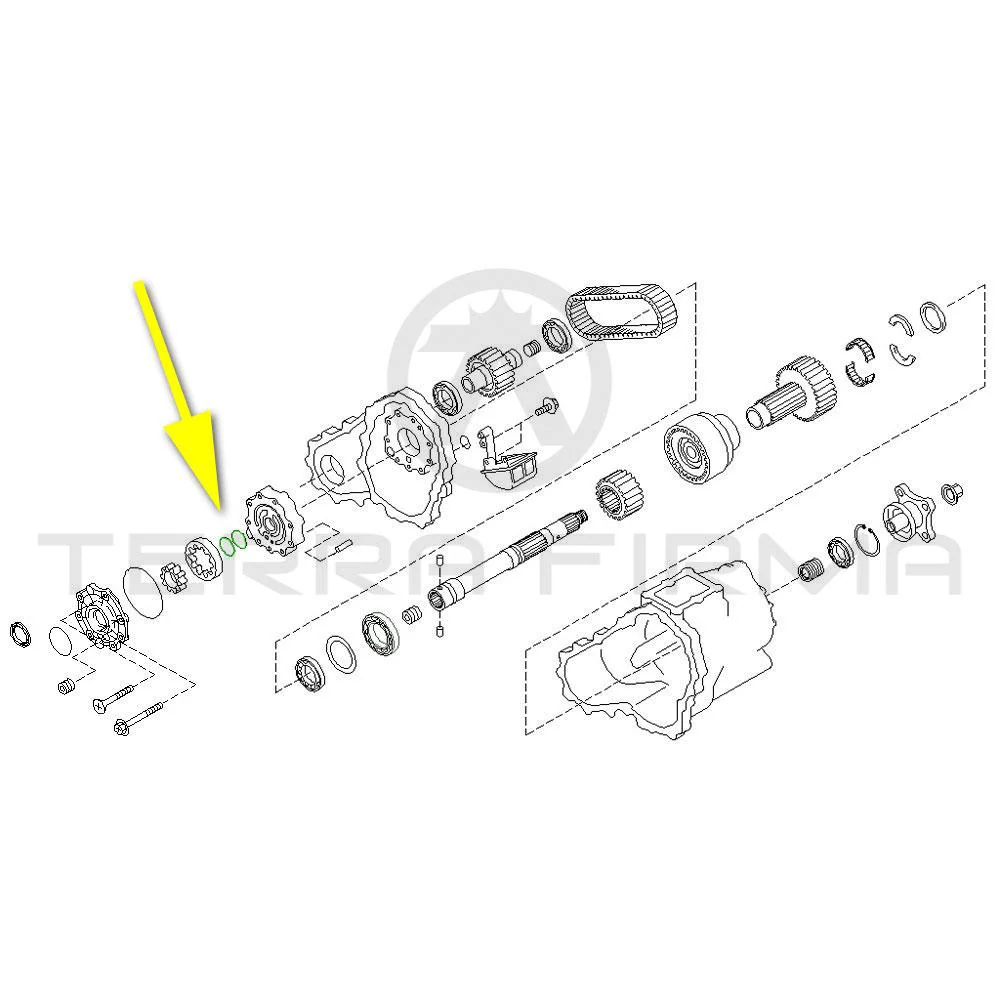 Nissan Stagea C34 Ring Seal (All Wheel Drive) - Image 2