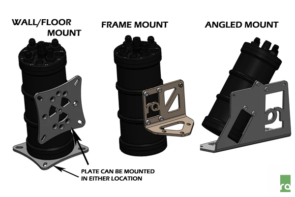 Radium Engineering Fuel Surge Tank Mtg Bracket - Universal Frame/Rail Mount 13-0011 - Image 2